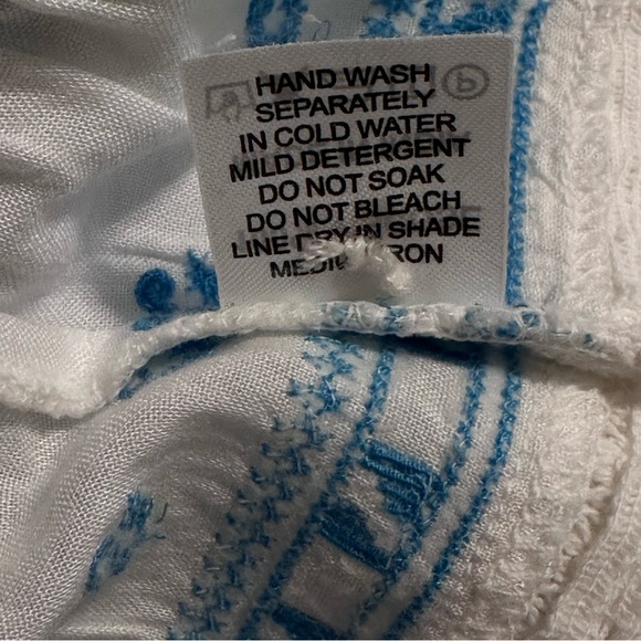 Melissa Odabash Karen Mini Dress Swim Cover Up Women’s Small Embroidered Lace - Picture 8 of 11